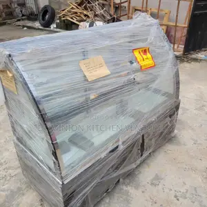 Cake Display Curved Glass Chiller,
