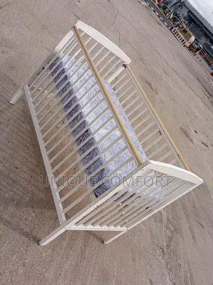 Imported Kiddies/Toddlers Cot With Brand New Mattress