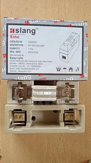 200a Slang Cut Out Fuse and Base Available in Any Size