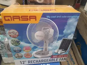 12-Inch Qasa Rechargeable Tabletop Fan 3in1