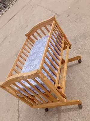 Imported Kiddies/Toddlers Cot With Wheels and Brand New Mattress