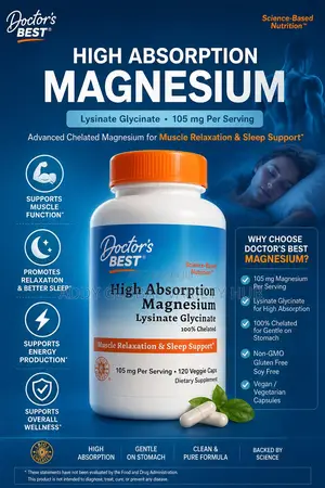 Doctor's Best Magnesium Glycinate