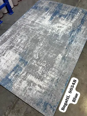 Buggatti 965 Blue Colour Center Rug Turkish