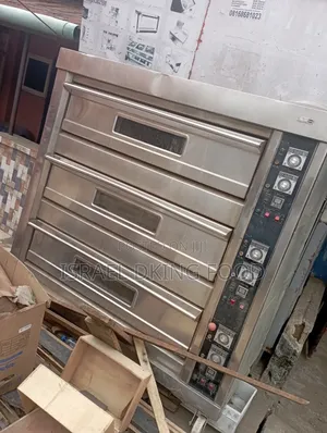 9trays Gas 3deck Foreign Fairly Used Strong Baking Oven
