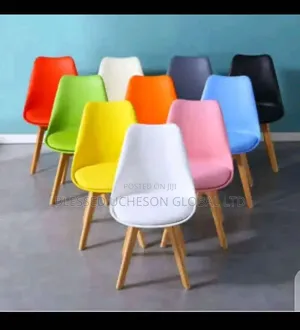 Mid-Century Modern Plastic Dining Chairs