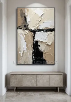 Neutral Portrait Canvas Artwork Painting