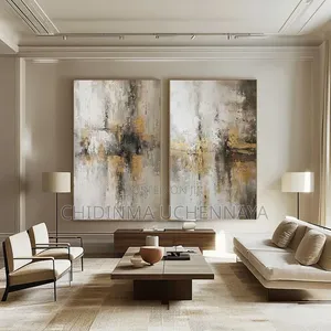 Neutral Landscape Canvas Painting