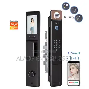 Latest Ai Intelligence Tuya Smart Security Lock With 3d Face