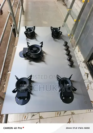 Original Newcastle Built-in Premium Quality Luxury Flips Up 5 Burners