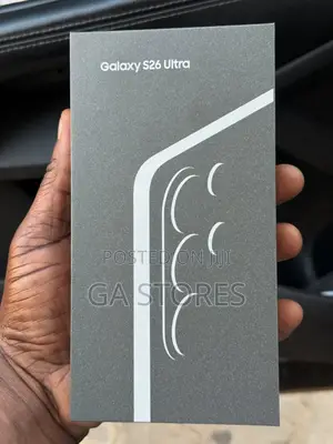 New Samsung Galaxy S26 Ultra 5G 256 GB Black