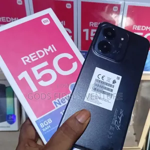 New Xiaomi Redmi 15C 4G 128 GB Black