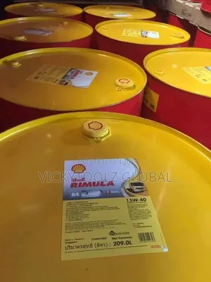 Shell Rimula R4 X 15w-40 Heavy-Duty Diesel Engine Oil Drum