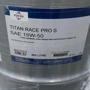 Fuchs Titan Race Pro S Sae 15w-40 205litres Synthetic Engine Oil Drum