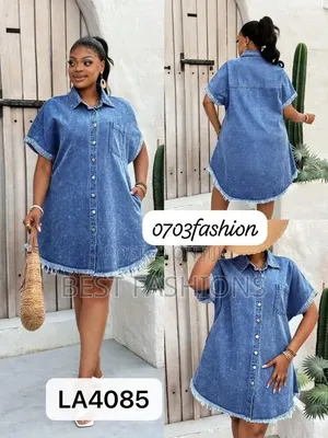 Denim Short Dress