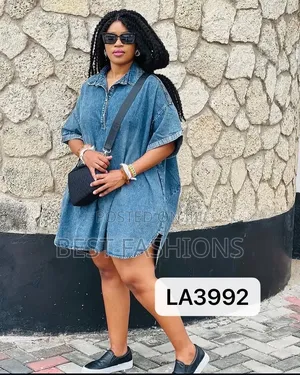 Denim Short Dress