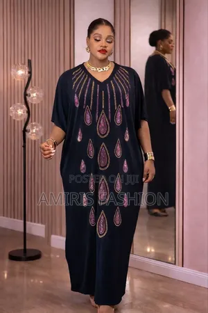 Beautiful Luxury Embroidered Long Gown