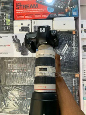 Canon 5d Mark Iv Full Frame Camera With 70-200mm F2.8 Lens (Open Box )