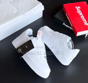 Nike Air Force1 Style (All White) Sneakers – Premium Quality