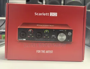 Focusrite Scarlett 2i2 3rd Gen. 2 Channel Usb Audio Interface