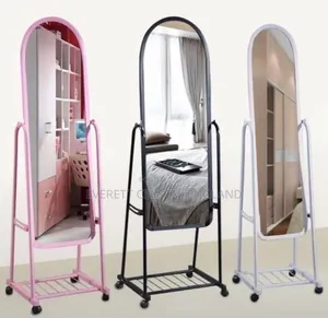 Mirror With Shoe Rack,Free Standing