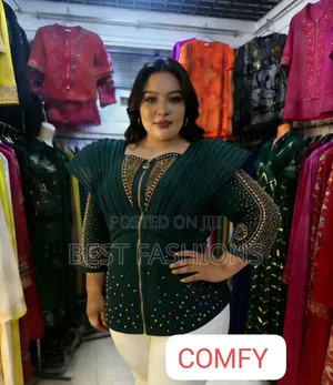 Green Ladies Blouse.
