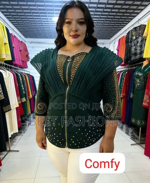 Green Ladies Blouse.