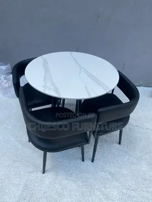 Round Marble Box Dinning Table