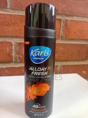 *Karis Premium Passion Deodorant Spray - 200ml | Long Lasting*