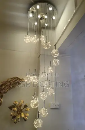 European Luxury Golden Staircase Hotel Lobby Zinc Alloy Candle