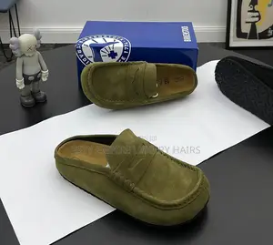 Original Birkenstock Block Head Suede Clogs