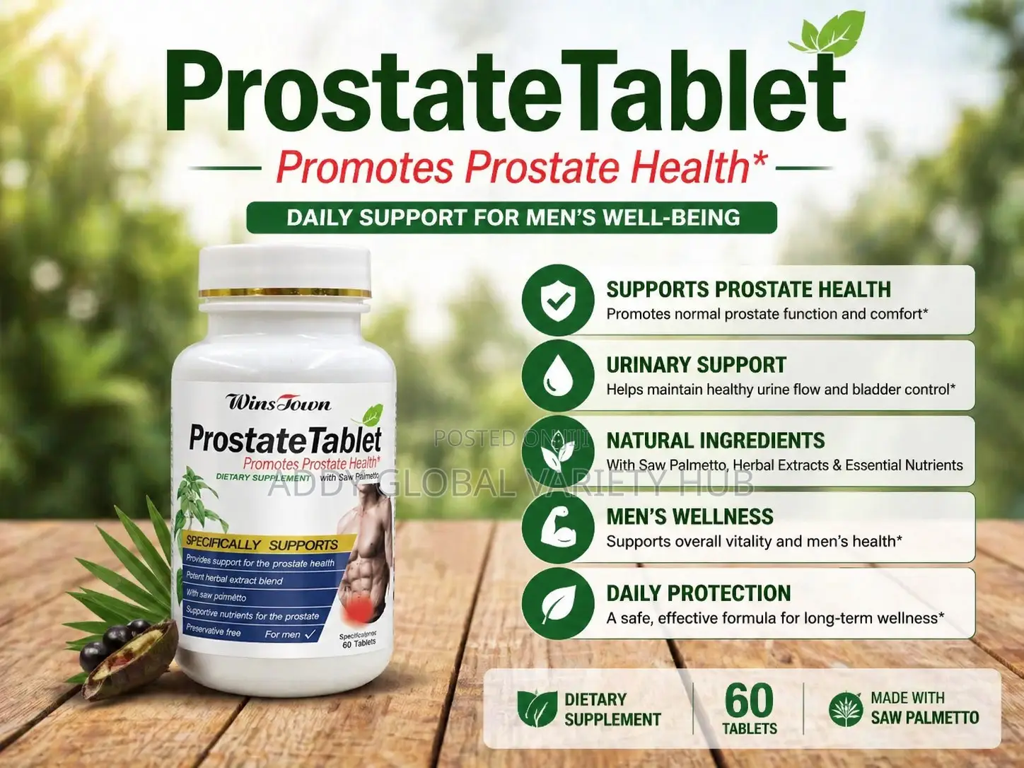 Prostrate Tablets (X60)