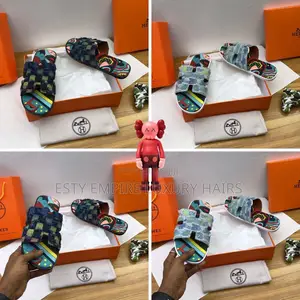 High Quality Luxury New Hermes Men Pam-Slippers