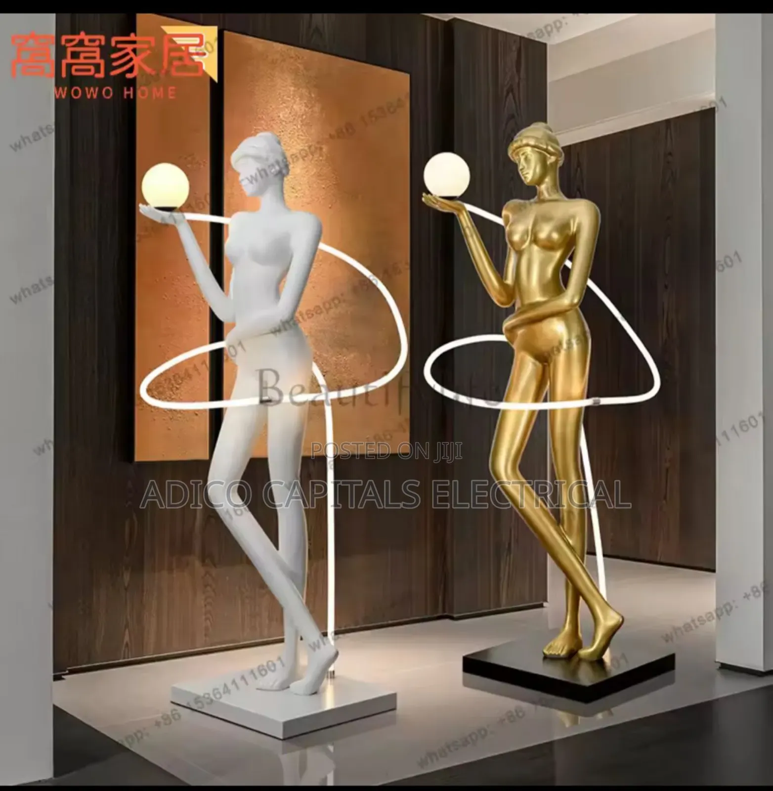 Human Statue Light