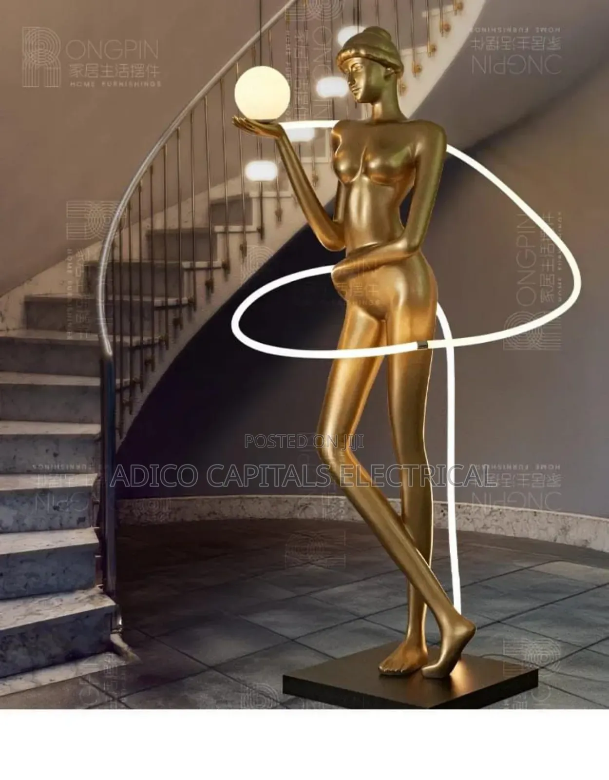 Human Statue Light
