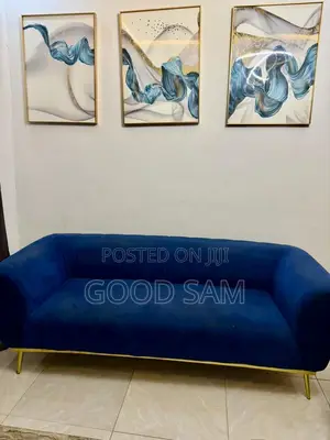 Clean Sofa 3 Seater Used Can Change the Color to Your Choice
