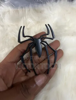 3d Metal Spider Logo Sticker Badge Car Sticker