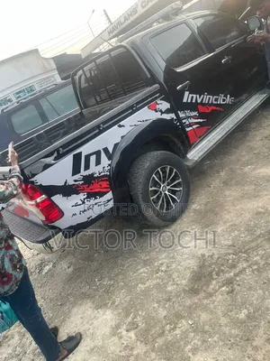 Invincible Car Sticker Hilux, Tacoma , Tundra All Pick-Up
