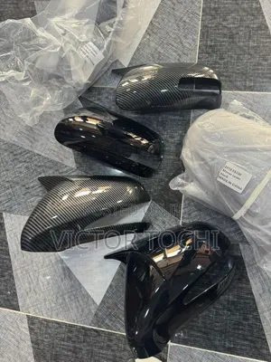 Sports Side Mirror Covers Carbon Fiber, Black Benz , Toyota, Lexus