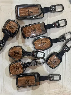 Latest Wooden/ Bronze Metal Car Remote Cover / Key Holder All Cars
