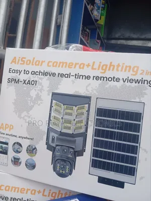 Aisolar CCTV Camera+Lighting