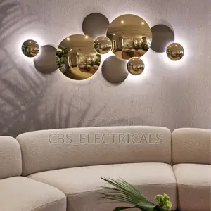 Modern Geometric Wall Art Sconces