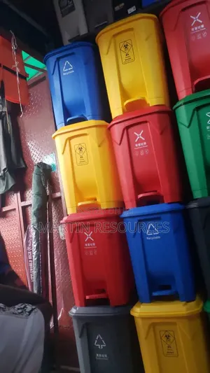 50 Litres Foreign Waste Bin With Pedal