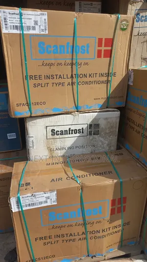 Scanfrost 1:5hp Split Air-Conditioner Low Voltage With Complete Kits