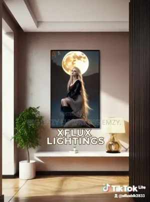 Modern Led Human Wall Art Frame Lights