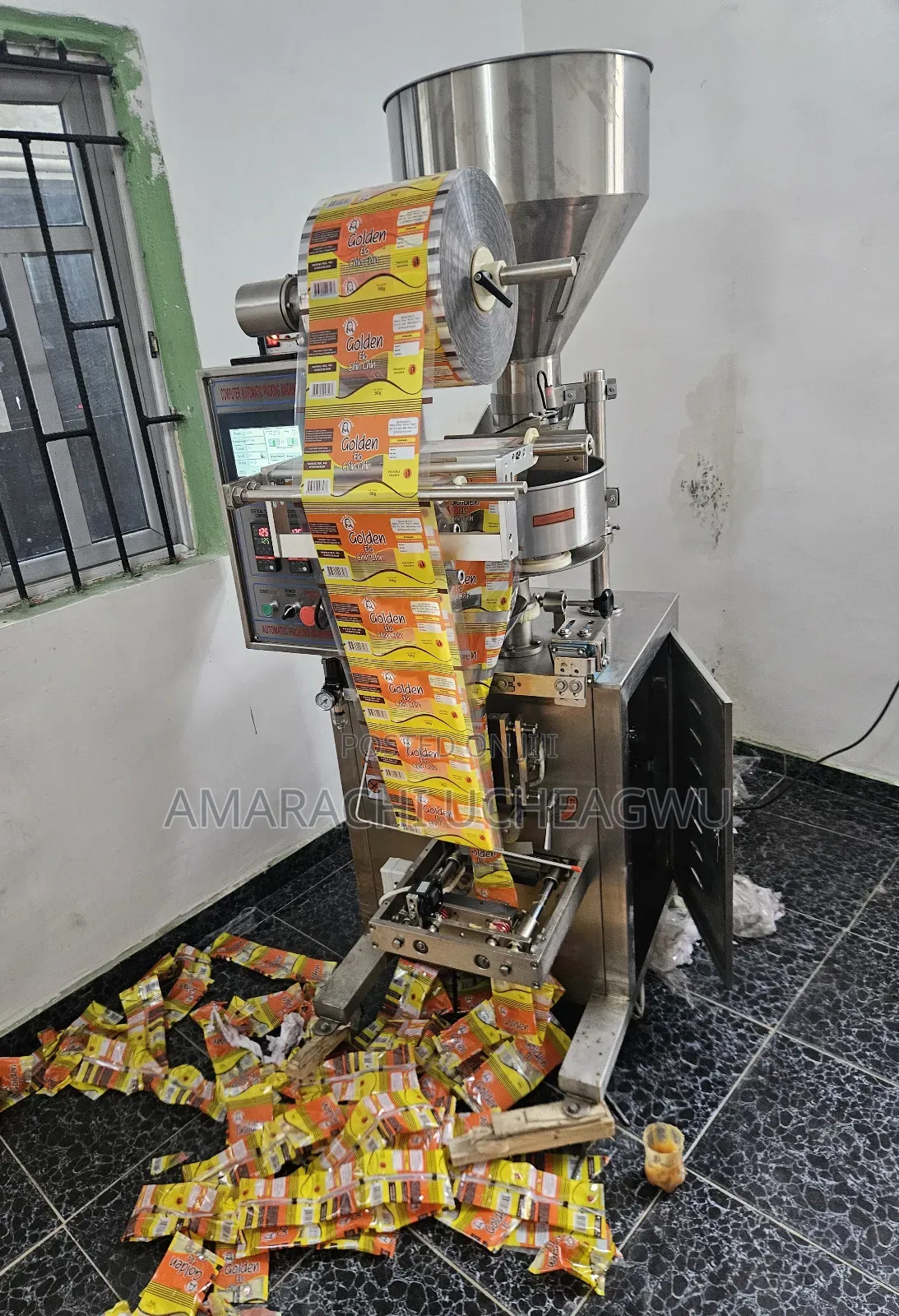 Automatic Plantain Chips Packaging Machine (10–500g, Fully Automatic)