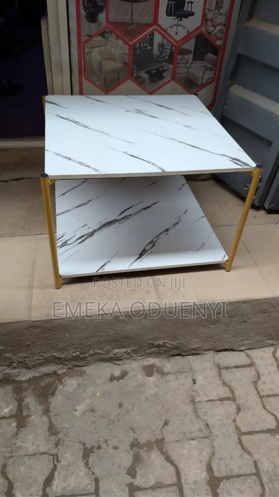 Side Table White