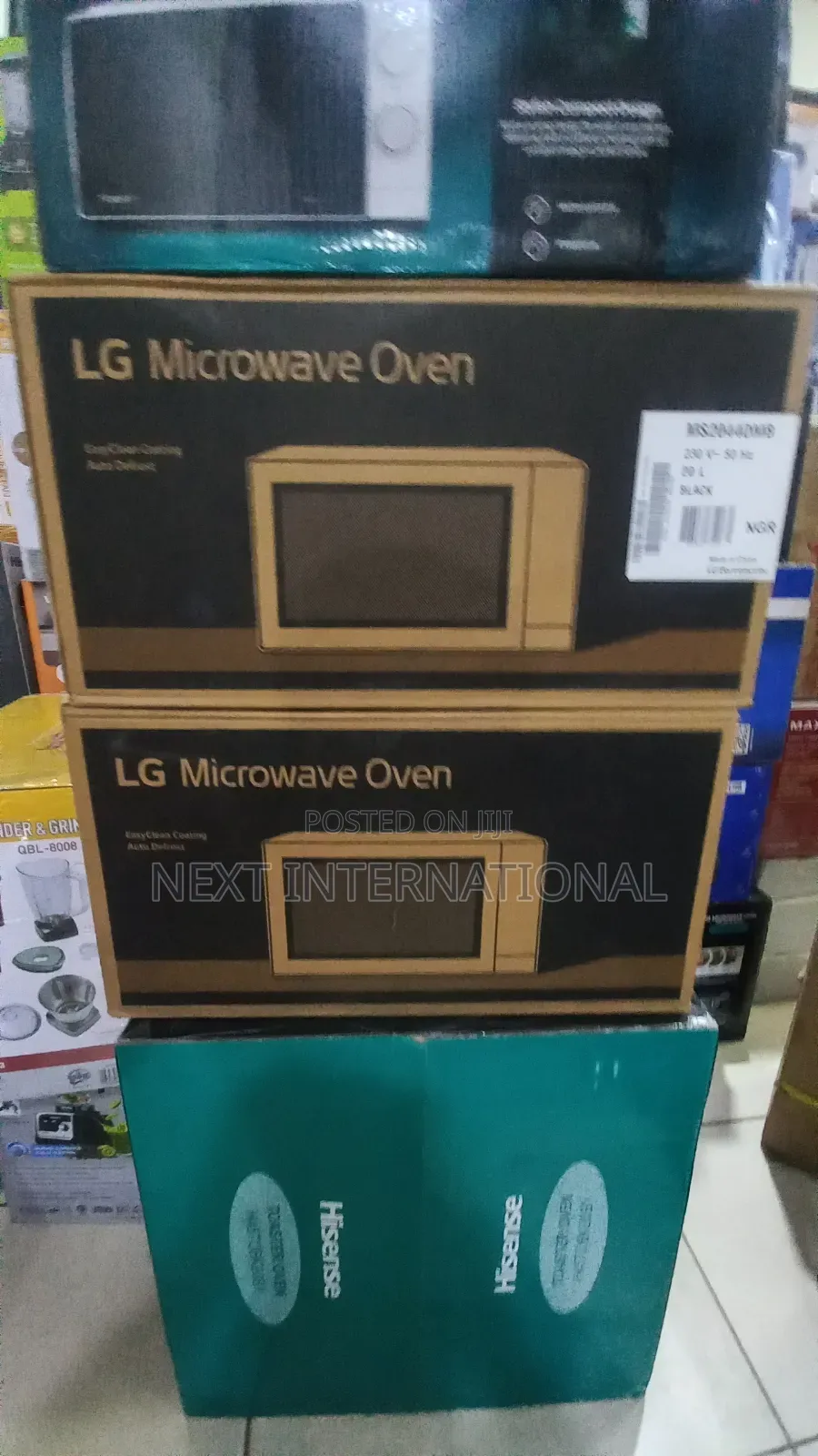 Lg Microwave Oven 20l Black Digital