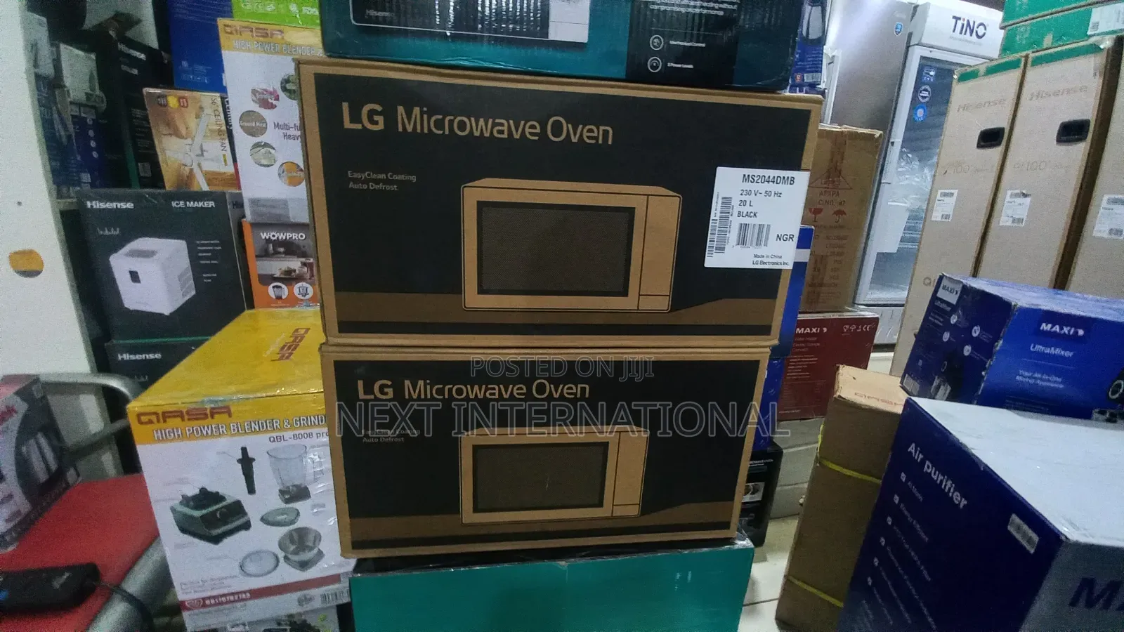 Lg Microwave Oven 20l Black Digital