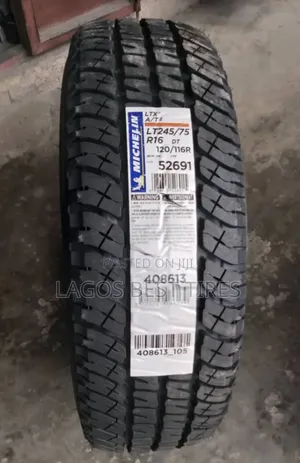 New Michelin LTX a/T 2 - Lt245/75 R16 (120/116r) – 10-Ply Toughness