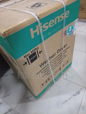 Hisense 8kg Automatic Washer Dryer – No Stress Laundry